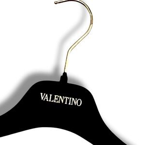 Authentic - Valentino Garavani Authentic Black Velvet Clothing Hanger